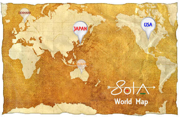 SOTA WORLD Map